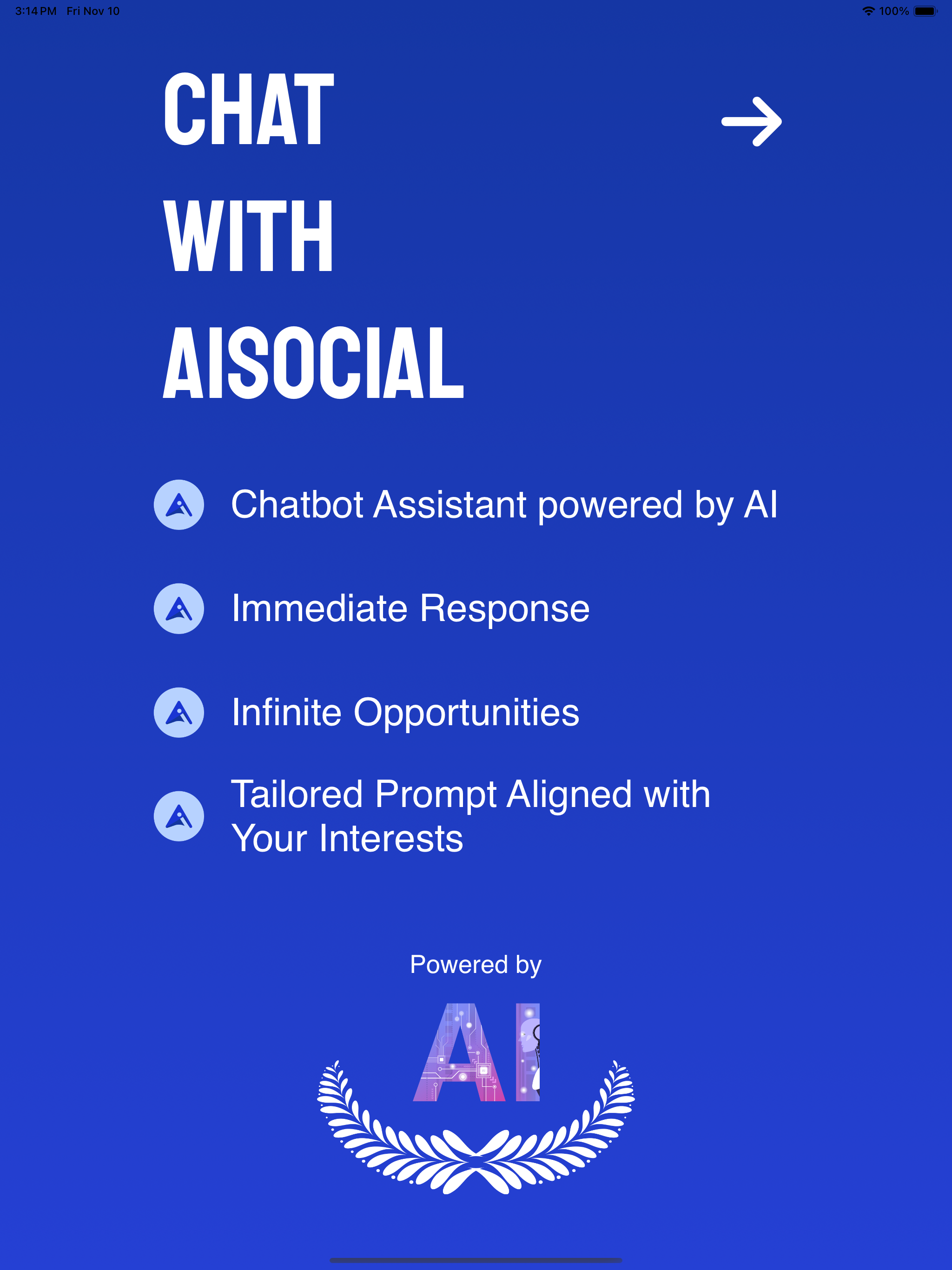 AI Buddy Chat, Counsel, Create