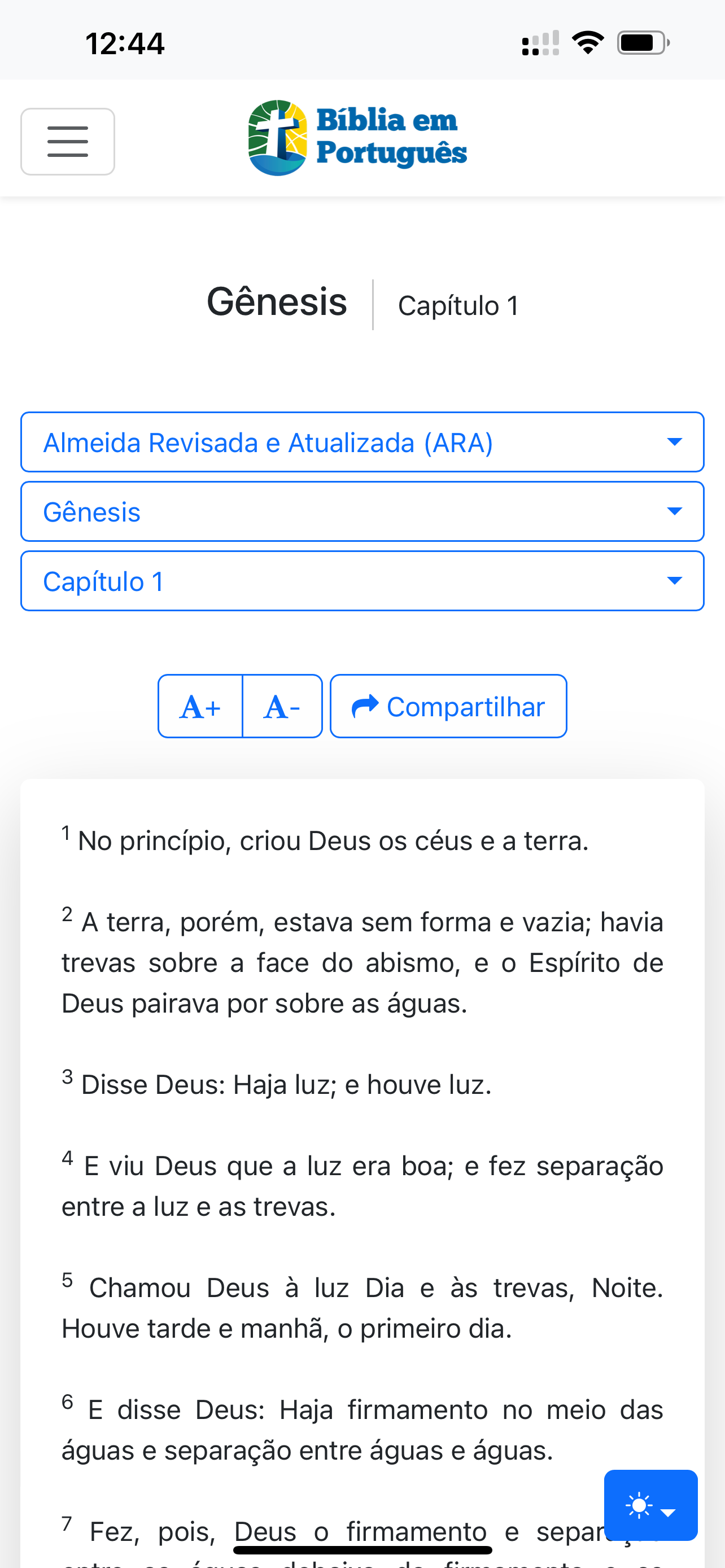 Bíblia Em Português BR screenshot 5