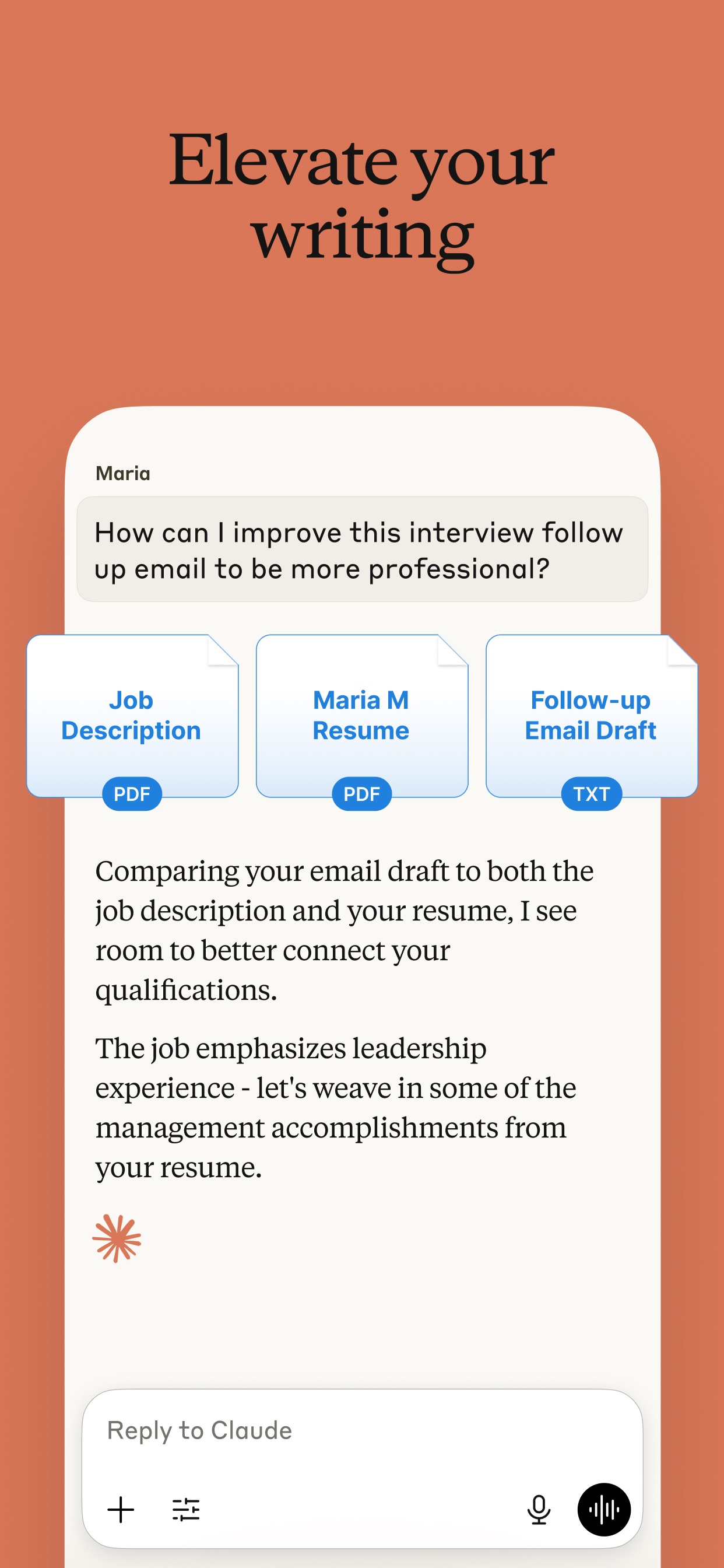 Claude by Anthropic screenshot