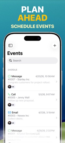 Contacts Agenda for Business iPhone screenshot
