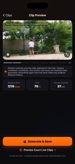 HoopX: Basketball Highlights screenshot 4