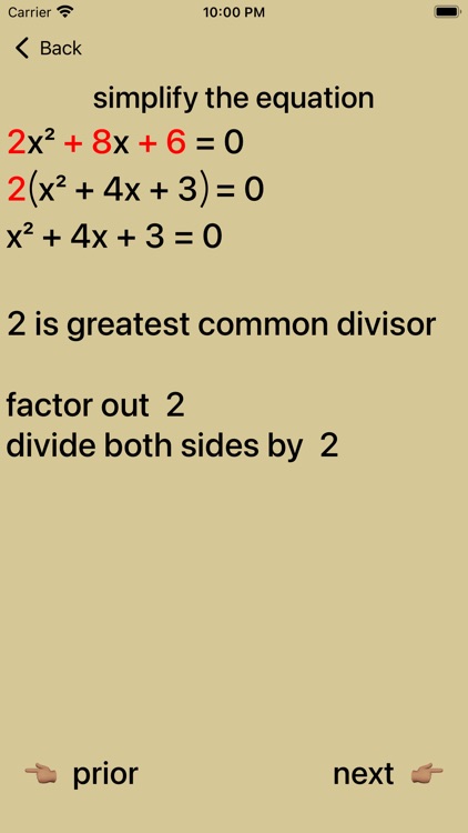 Quadratic Equations screenshot-6