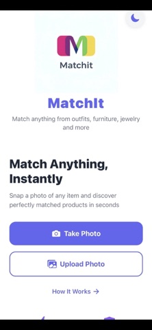 Matchit- Home, Fashion, Shop screenshot