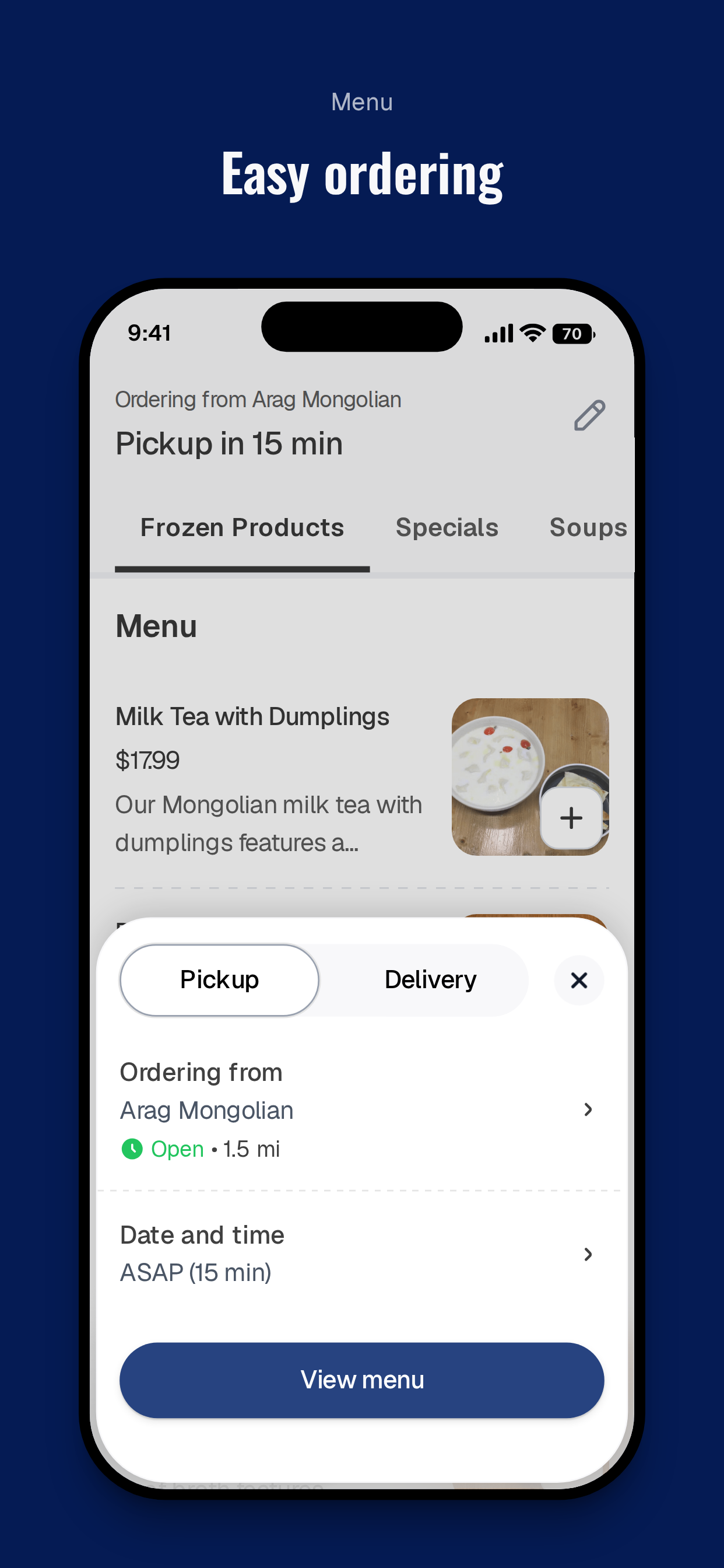 Arag Mongolian Cuisine screenshot 3