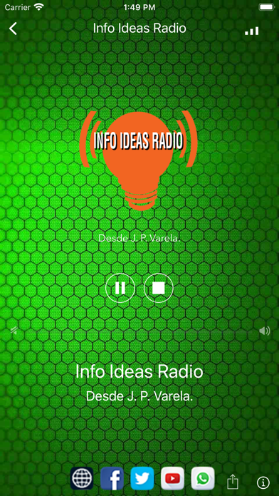 Info Ideas Radio Screenshot