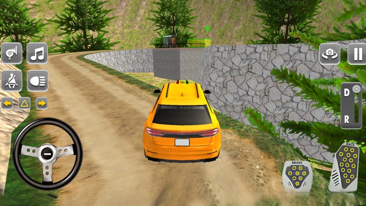 Offroad Taxi Driving Games 3D screenshot-3