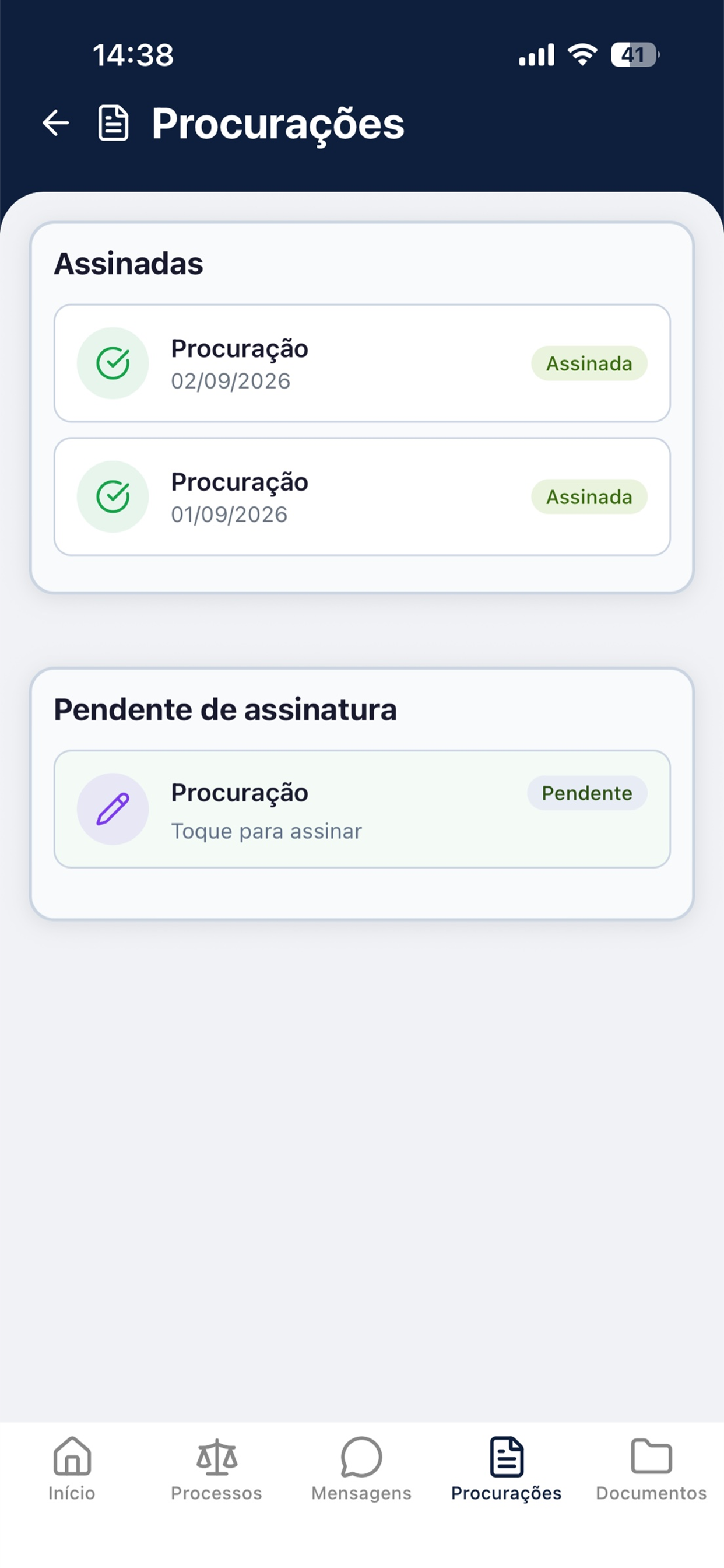 Elo Juris - Cliente screenshot 5