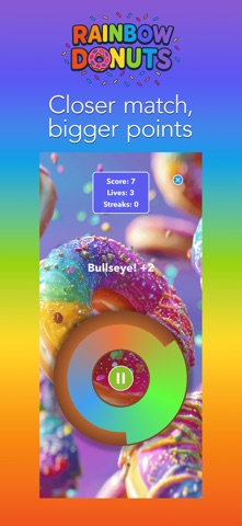 Rainbow Donuts Screenshot 2 of 4