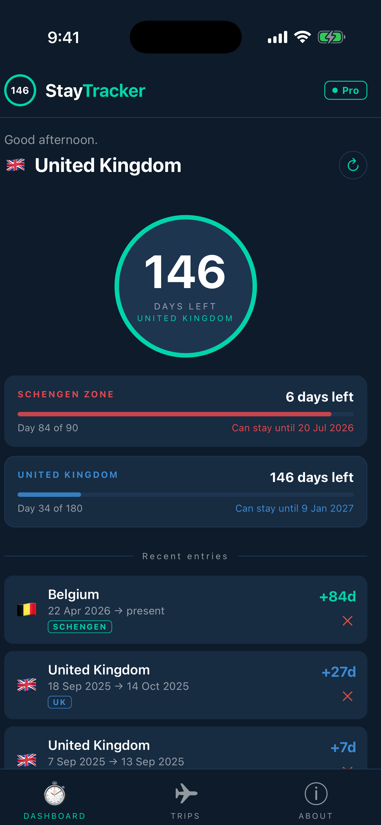 StayTracker: Visa-Free Travel screenshot 7