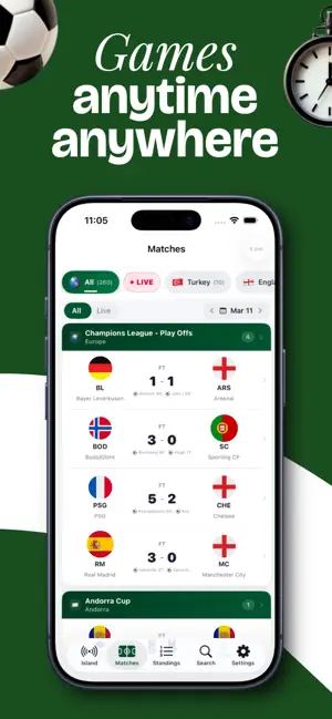 Live Soccer Score: Goal Island screenshot 2