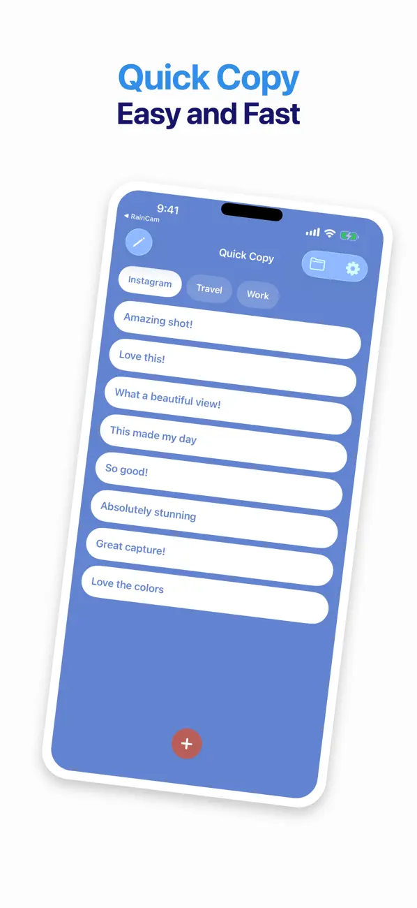 Screenshot #1 pour QCOPY - Quick Copy