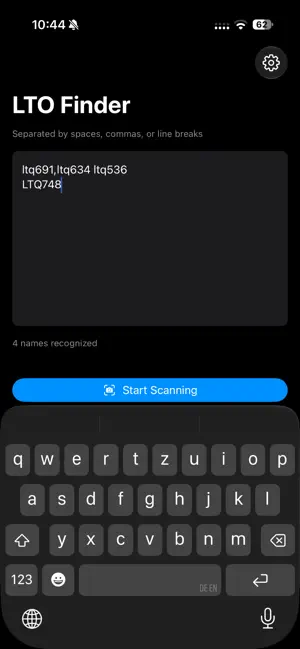 LTO Finder screenshot 4