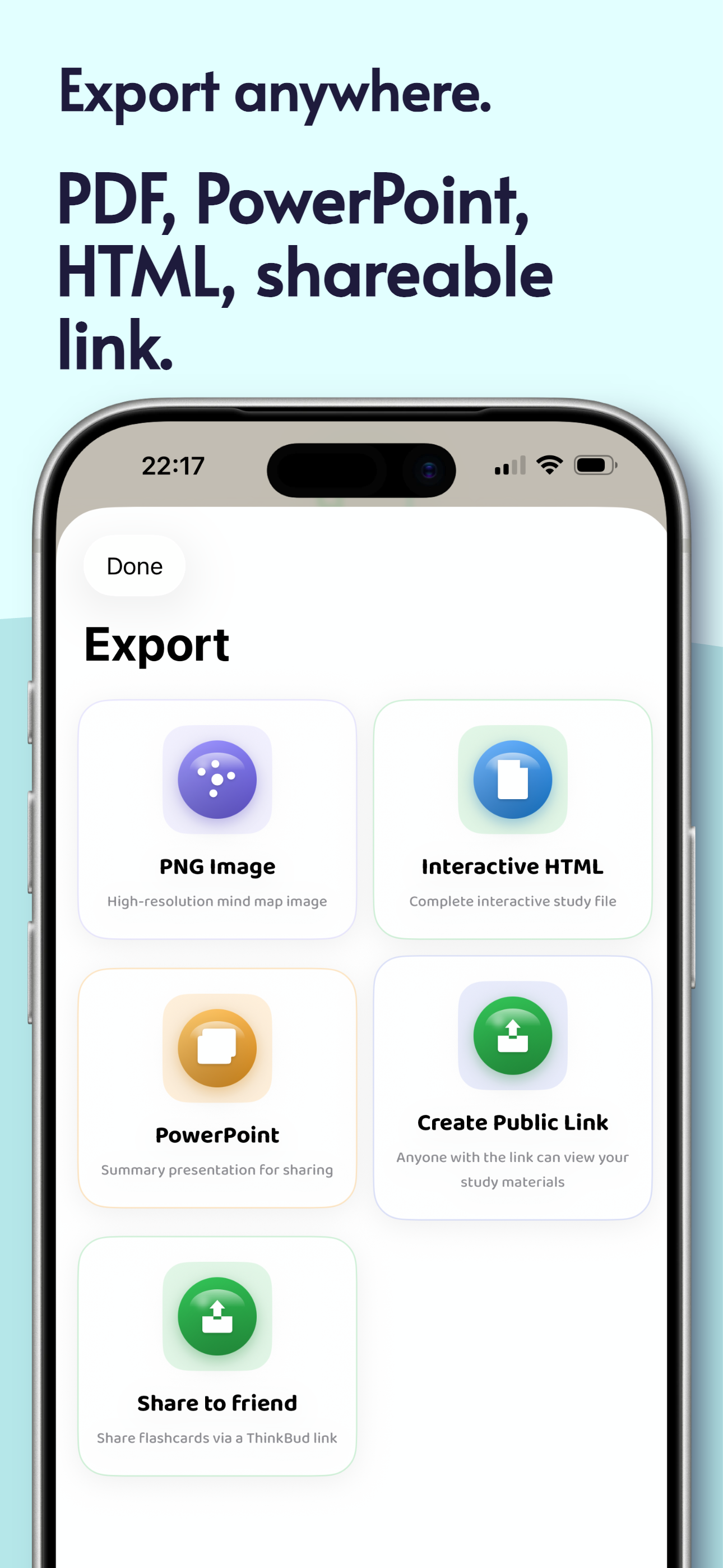 ThinkBud: AI PDF to Flashcards