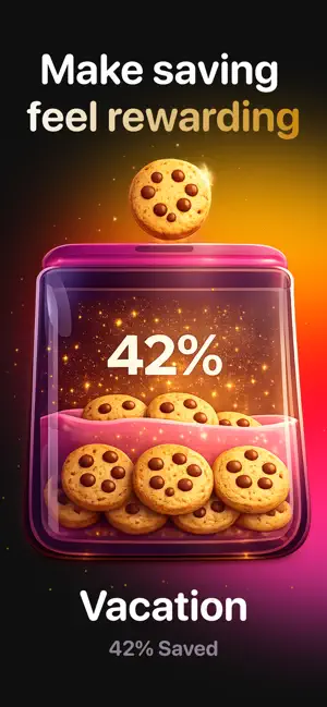 Cookie Jar: Savings Tracker screenshot 1