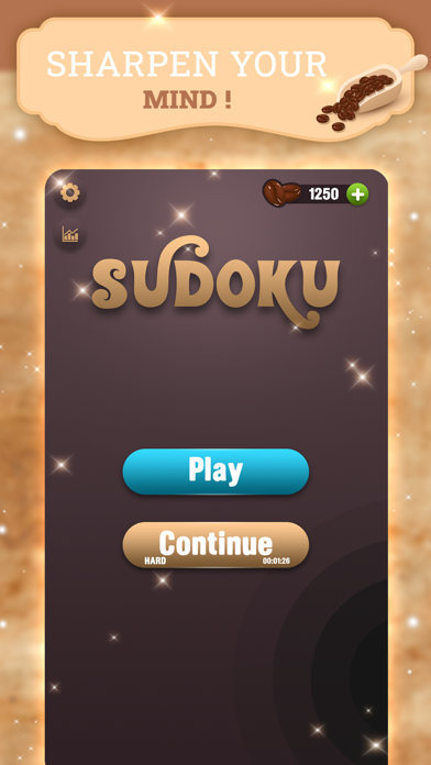 Screenshot #1 pour Sudoku Beans: Coffee Cafe