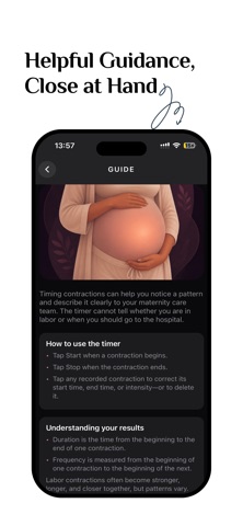 My Contraction Timer & Tracker Screenshot 4 of 5