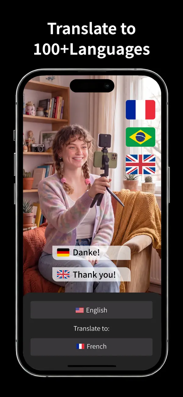 Screenshot #2 pour CapNova: AI Captions for Video