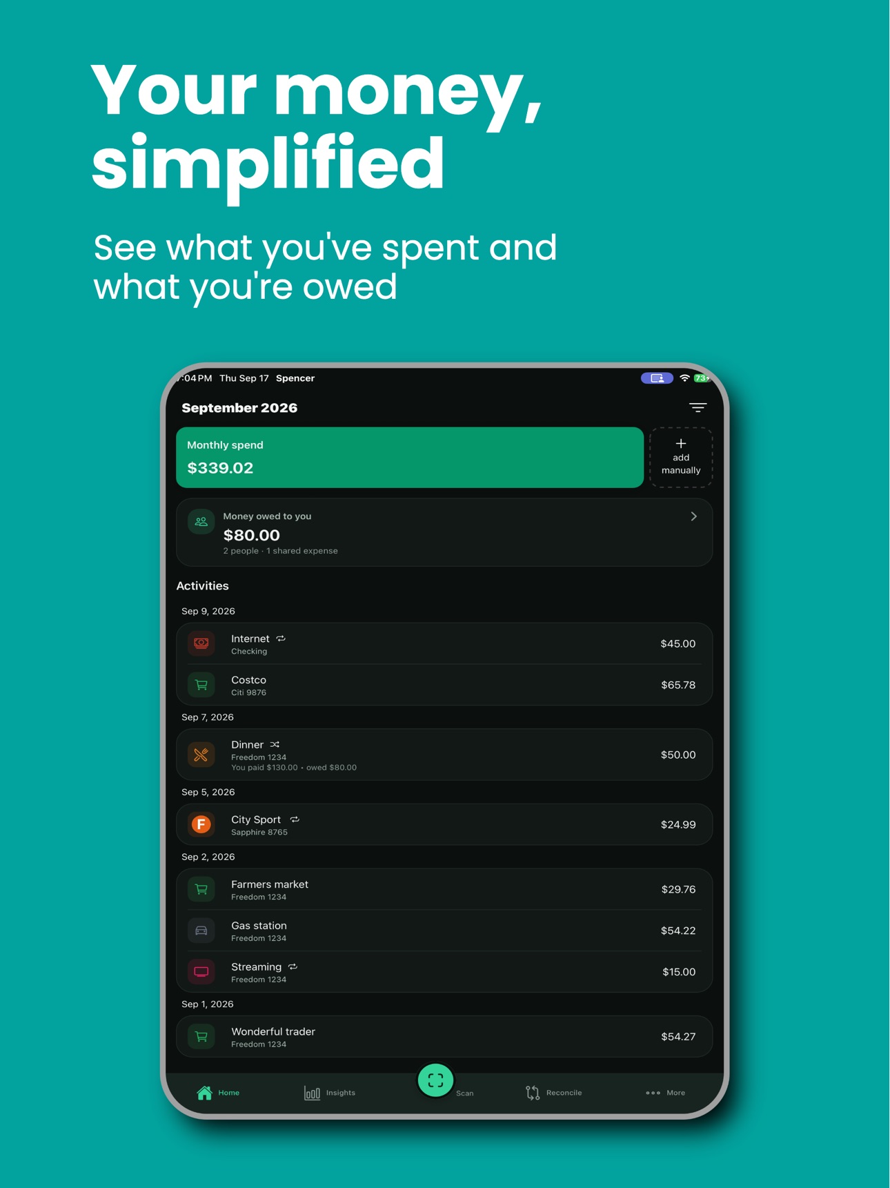Screenshot 6 of Hey Spencer - Spending Tracker