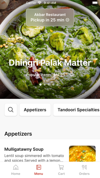 App screenshot