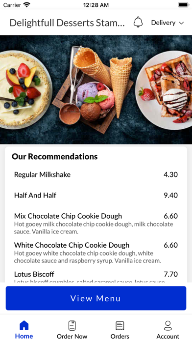 Delightfull Desserts Stamford Screenshot