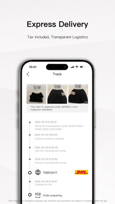 SENSER-Shop Luxury Fashion Screenshot
