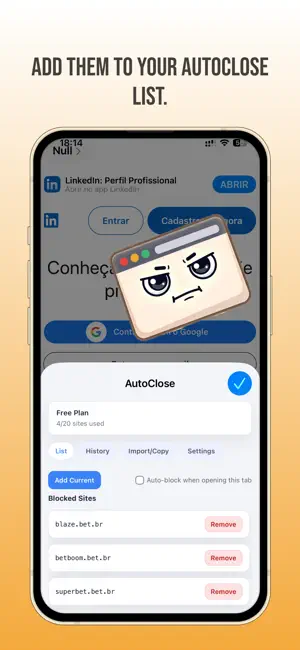 AutoClose - Website Blocker screenshot 2
