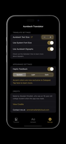 Aurebesh Translator Screenshot 6 of 9