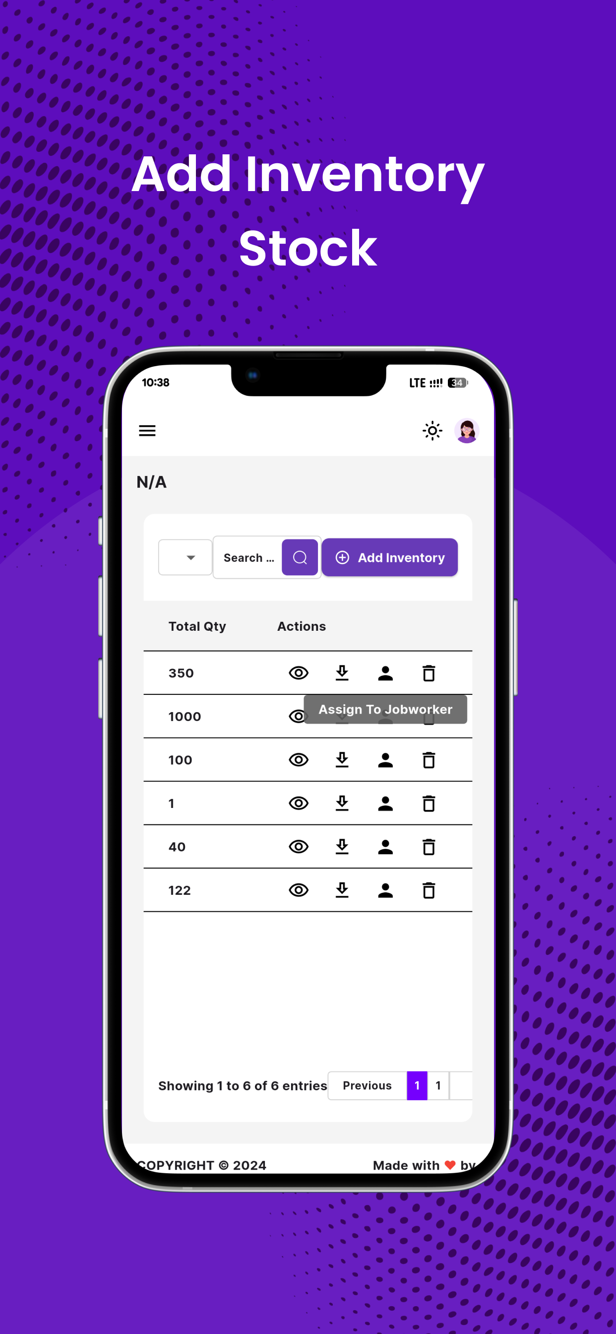 Easy Inventory Management