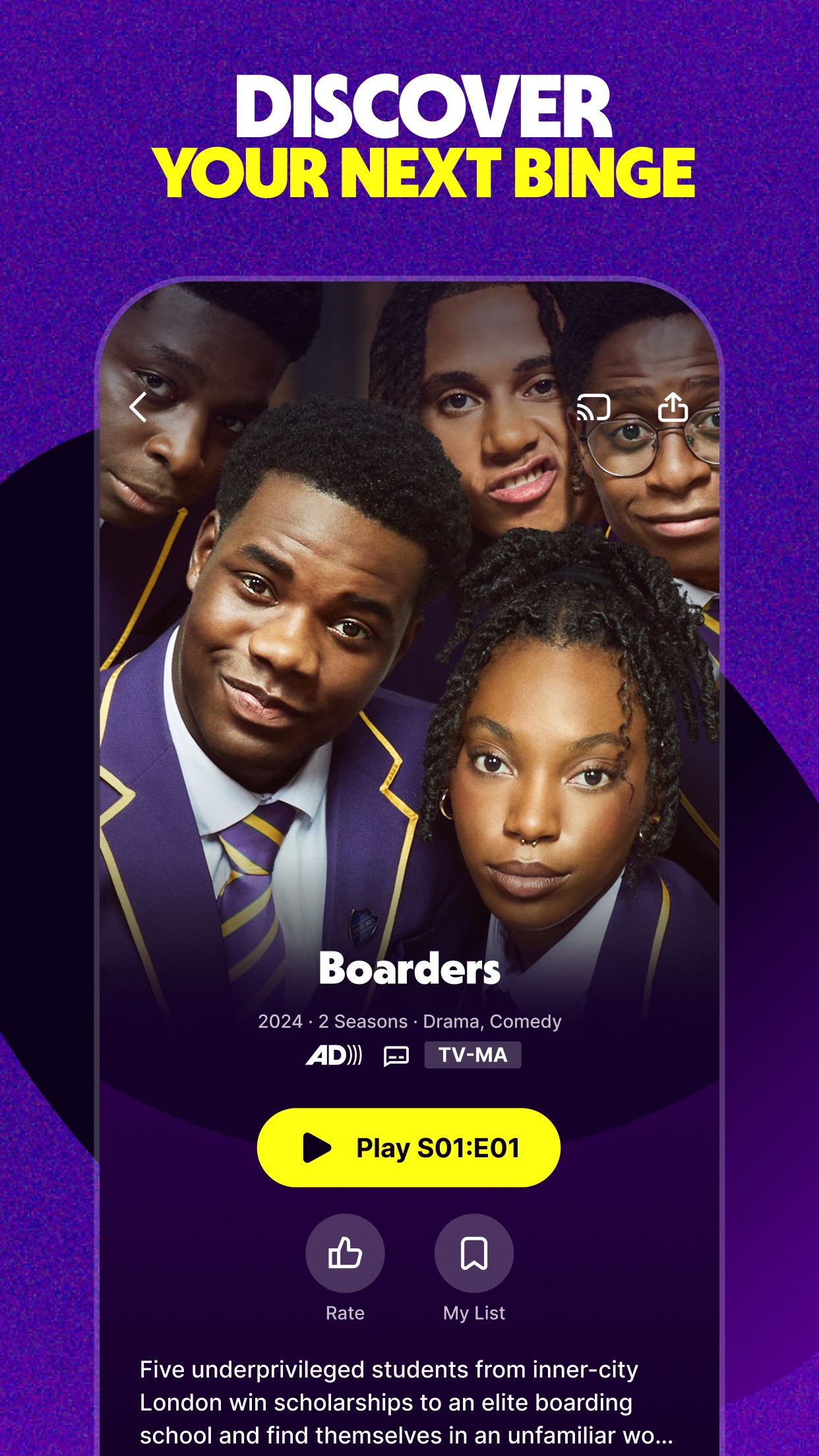 Tubi: Movies & Live TV screenshot 1