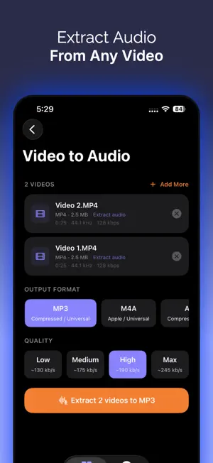 Audio Converter: OGG, MP3, WAV screenshot 3