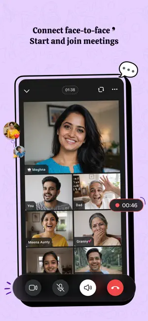 Arattai Messenger iPhone screenshot 5