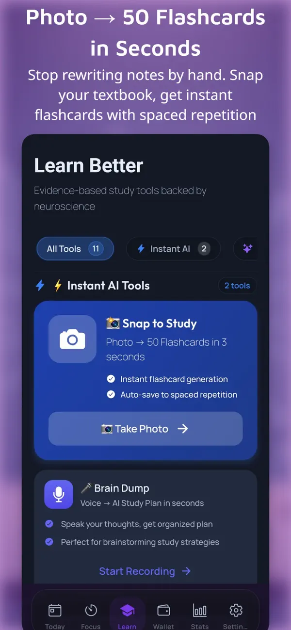 Screenshot #2 pour FocusFi: Focus & Study