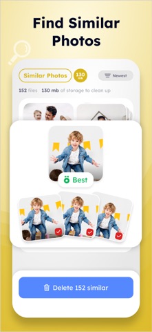 Cleanvibe: Smart Photo Cleaner iPhone screenshot