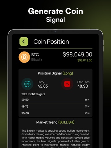 TradeGPT: Ai Trading Assistant iPad screenshot