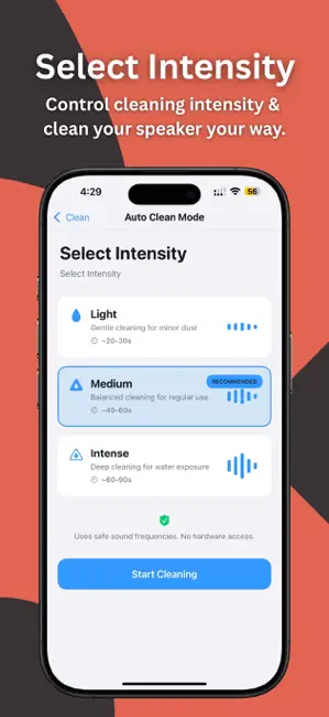 Speaker Cleaner ‒ Clear Wave iPhone screenshot 5