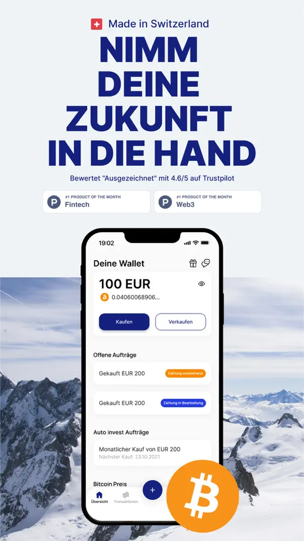 Relai: Bitcoin Kaufen Screenshot 1