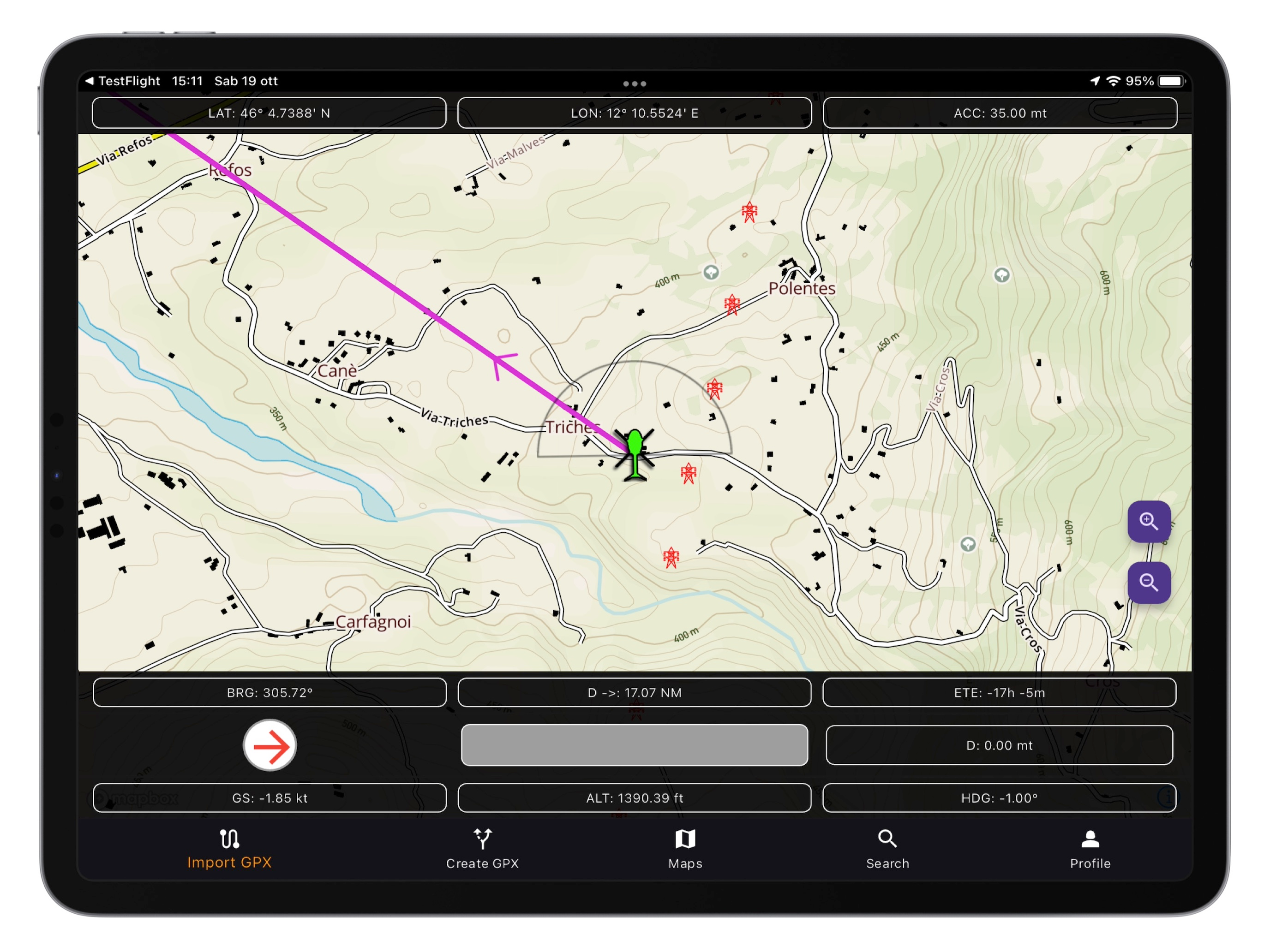 FlySafe! ObstacleDetect