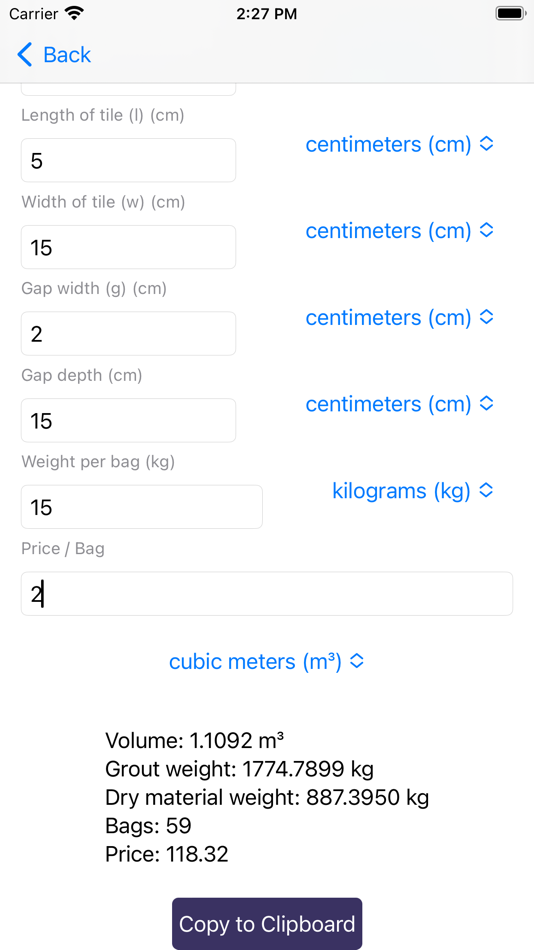 #9. Concrete Calculator Estimator (iOS) 게시자: Vladislav Zhirnov