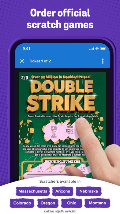 Jackpocket Lottery App Screenshot