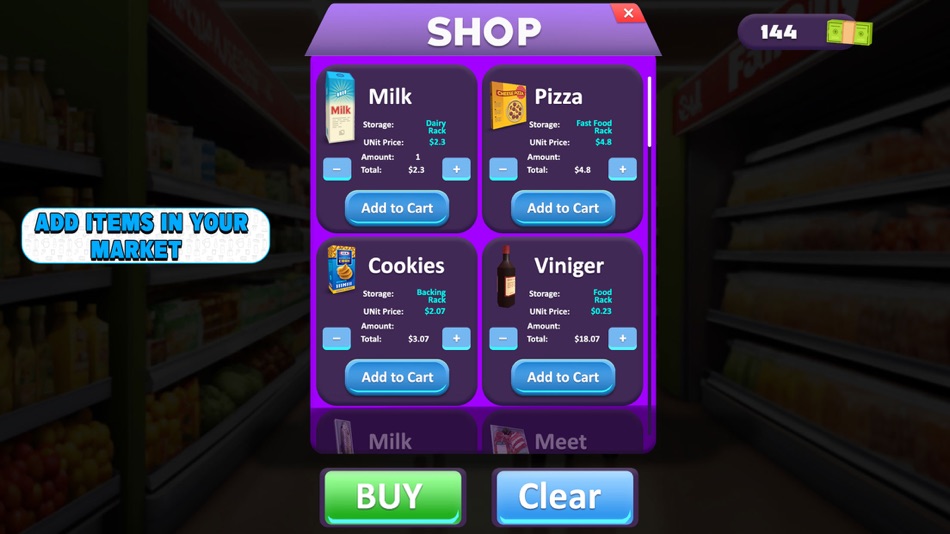 #4. Supermarket Manager: Store Sim (iOS) 由: Mirza Ali Ahmad Mughal