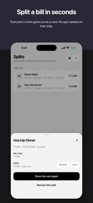 Gravity: Expense Tracker screenshot 1