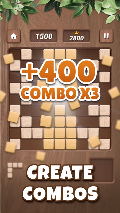 Wooden Block Puzzle Cube Block