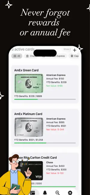 US Credit Card Tracker screenshot 2