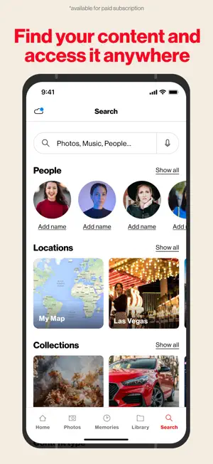 Verizon Cloud screenshot 2