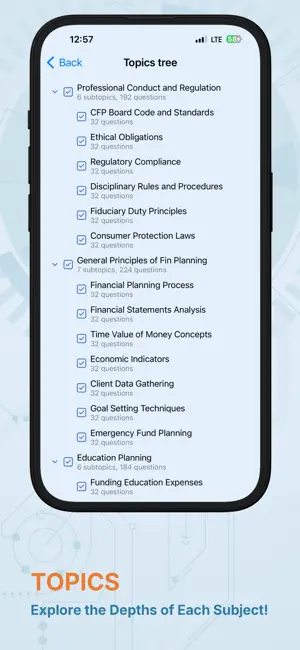 CFP Exam Prep Test screenshot 2