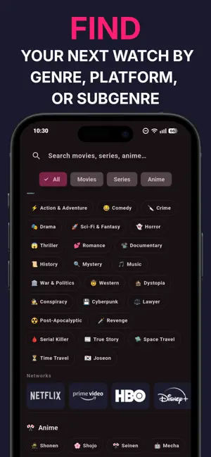Movie & TV Watchlist Bunkalist screenshot 4