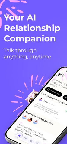 Zoe: AI Relationship Coach screenshot