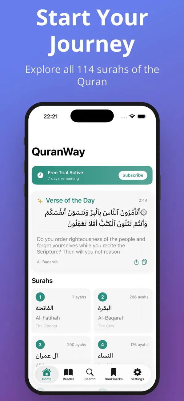 #1. QuranWay (iOS) di: BPA SOLUTIONS
