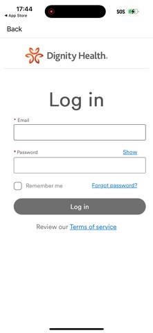 App screenshot