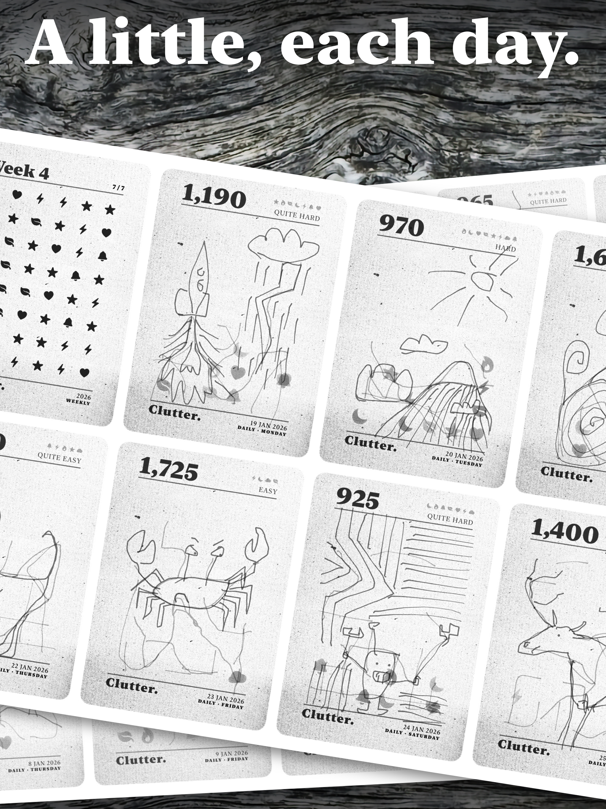 Clutter · Solve · Doodle screenshot 14
